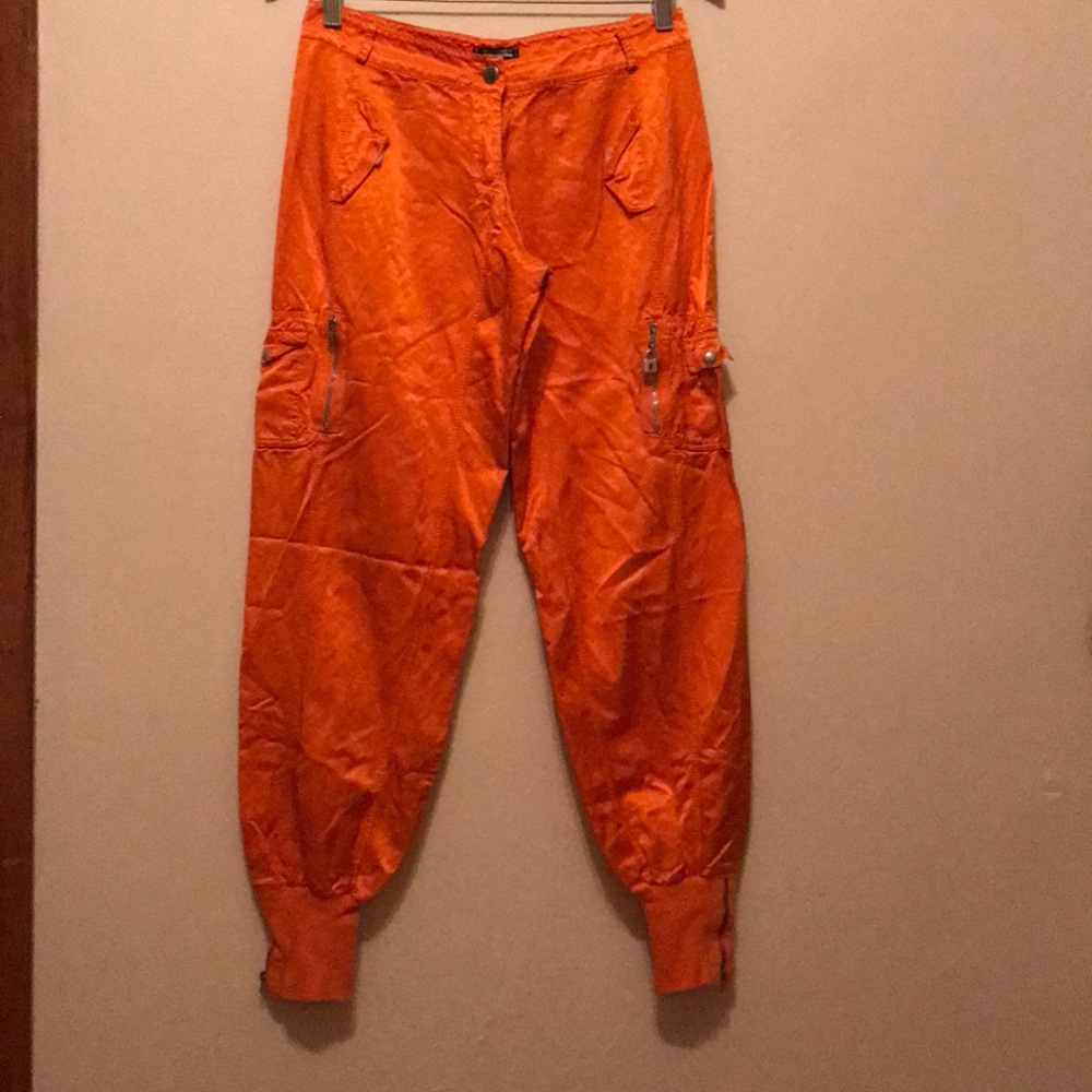 Everything $10! Artsy Bright Orange Pants
